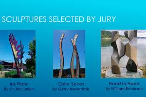 Inaugural public art pieces now on display in Winslow