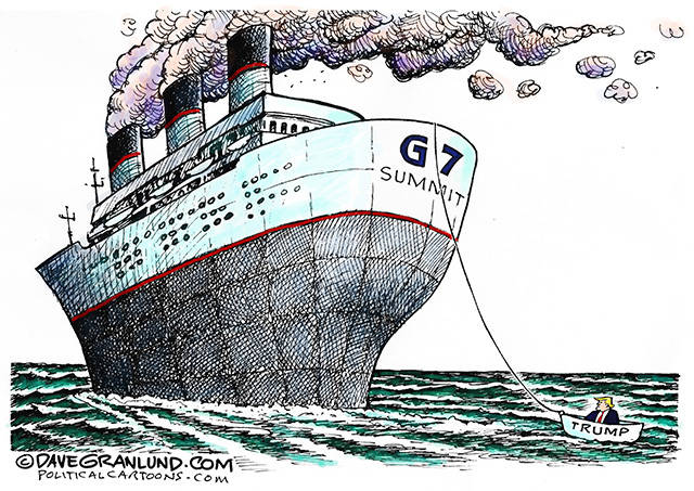 Trump’s 72nd week in office | In cartoons