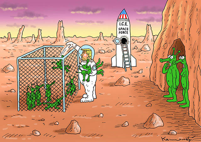 Trump’s 74th week in office | In cartoons