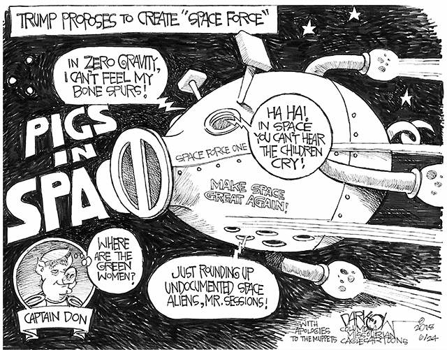 Trump’s 74th week in office | In cartoons