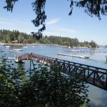 The new dock in Hidden Cove Park. (Brian Kelly | Bainbridge Island Review)