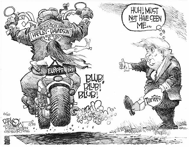 Trump’s 75th week in office | In cartoons