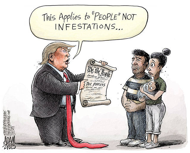 Trump’s 75th week in office | In cartoons