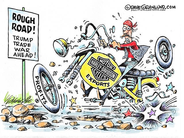 Trump’s 75th week in office | In cartoons