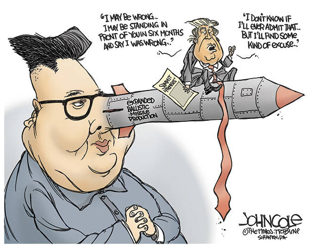 Trump’s 76th week in office | In cartoons