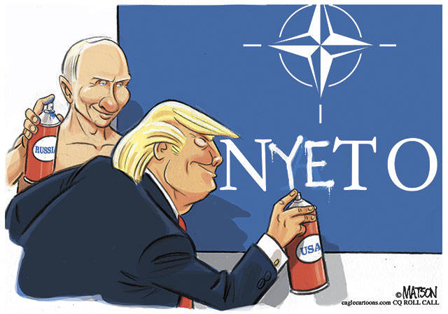 Trump’s 77th week in office | In cartoons