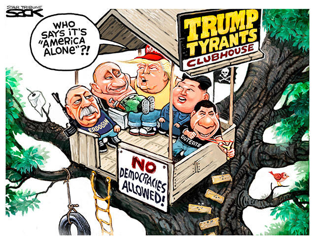 Trump’s 77th week in office | In cartoons