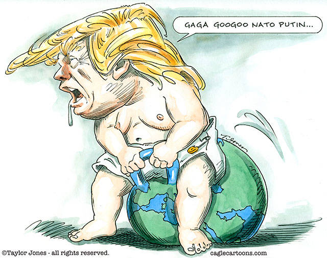 Trump’s 77th week in office | In cartoons