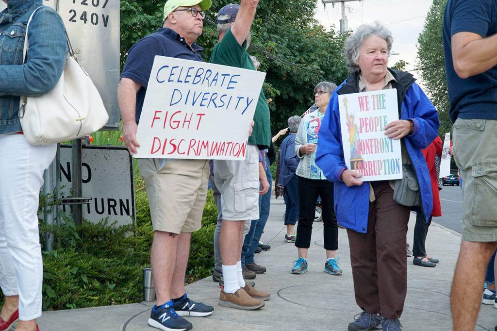 ‘Confront Corruption’ rally occupies Waypoint Park | Photo gallery