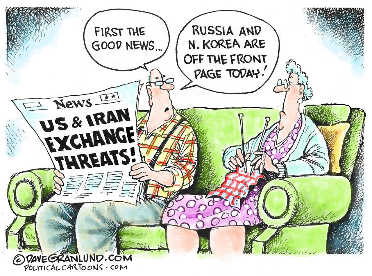 Today’s cartoon for Wednesday, July 25