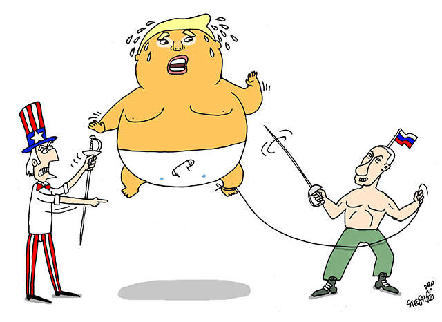 Trump’s 78th week in office | In cartoons