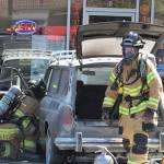 Bainbridge firefighters douse VW fire | Photo gallery