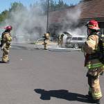 Bainbridge firefighters douse VW fire | Photo gallery