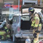 Bainbridge firefighters douse VW fire | Photo gallery