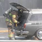 Bainbridge firefighters douse VW fire | Photo gallery