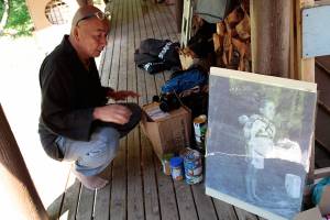 Island monk leads interfaith peace walk from Eugene to Seattle