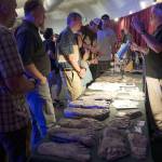 Luciano Marano | Bainbridge Island Review - Jeff Meldrum talks with attendees between speakers at the recent inaugural Kitsap Sasquatch Symposium on Sunday, Aug. 5 at the Point Casino & Hotel.