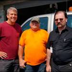 The citys wastewater treatment plant operators: Doug Otte (26 years of service with the city); Delbert Frantz (35 years of service); and Steve Pyke (33 years of service). (Photo courtesy of the city of Bainbridge Island)