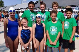 Bainbridge swimmers place at meets
