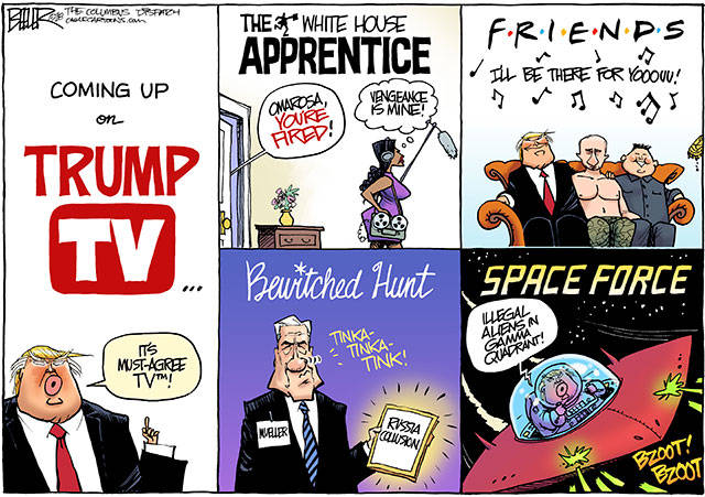 Trump’s 82nd week in office | In cartoons