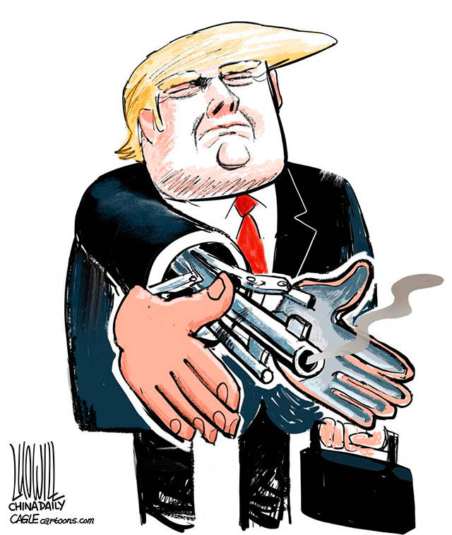 Trump’s 83rd week in office | In cartoons