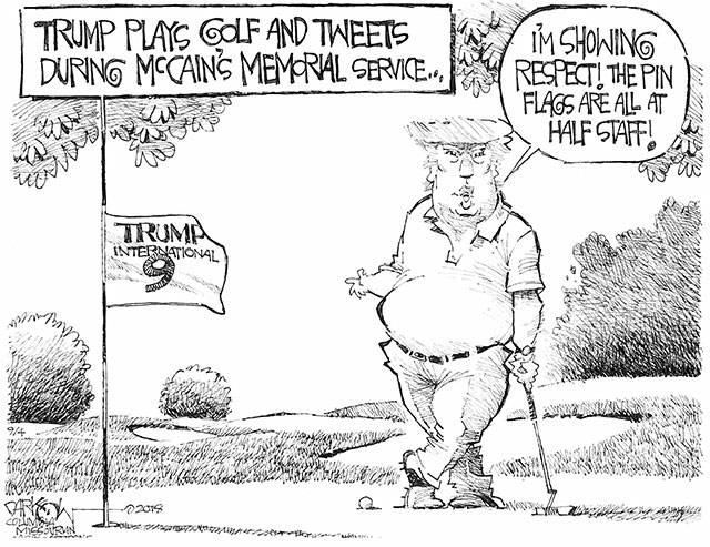 Trump’s 85th week in office | In cartoons