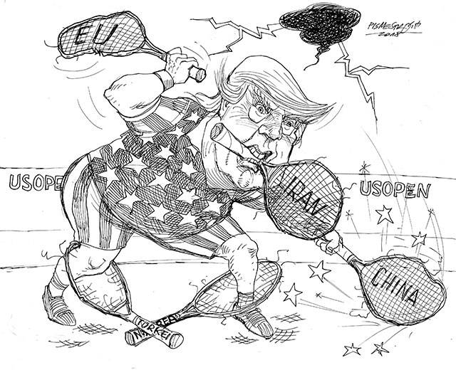 Trump’s 85th week in office | In cartoons