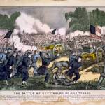 Image courtesy of Larry Kerr                                The Battle of Gettysburg, PA. July 3, 1963, from the U.S. Library of Congress.