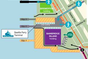 WSF announces changes at Colman Dock