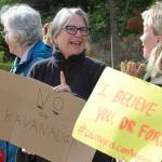 Stop Kavanaugh Vigil on Bainbridge | Photo gallery