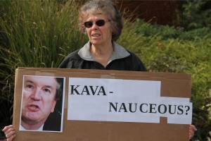 Stop Kavanaugh Vigil on Bainbridge | Photo gallery