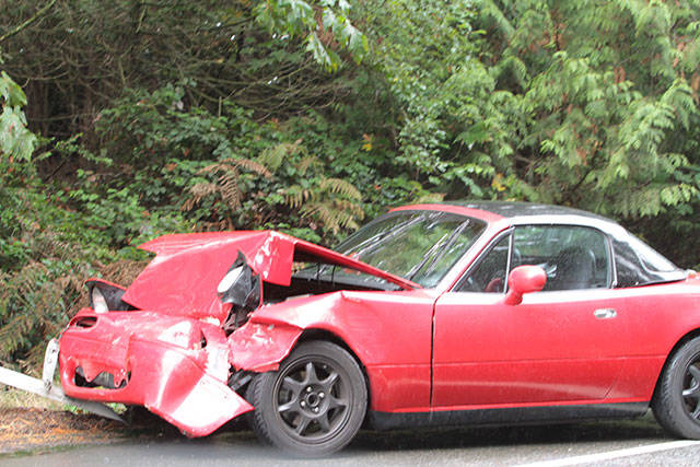 Multiple-car crashes Sunday make a mess of Highway 305