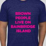 Image courtesy of Erin Phillips | Members of We Live Here Too, a new local diversity awareness outreach effort, will be in Winslow from 9:30 to 11:30 a.m. Saturday, Oct. 12 looking to engage visitors and citizens and raise the profile of Bainbridge Islands non-white population.