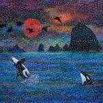 Image courtesy of the Bainbridge Island Museum of Art | Alfredo Arreguíns Salish Sea, on display at the Bainbridge Island Museum of Art as part of Life Patterns, one of the new Fall/Winter exhibitions.