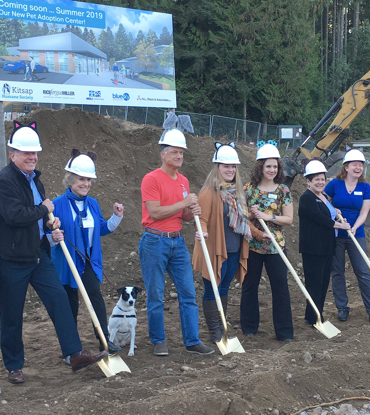 Kitsap Humane Society breaks ground on new shelter