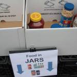 Food, donations collected for Helpline House