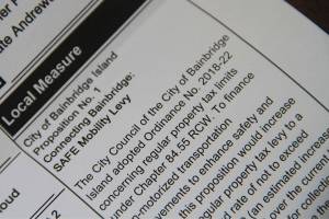 UPDATE | Voters reject Bainbridge bicycle-improvement levy