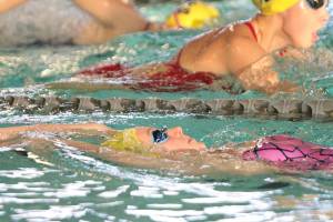 Freshman leads state-bound Spartan swimmers