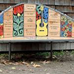 Alumni dedicate new buddy bench at The Island School