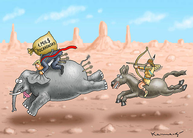 Trump’s 91st week in office | In cartoons