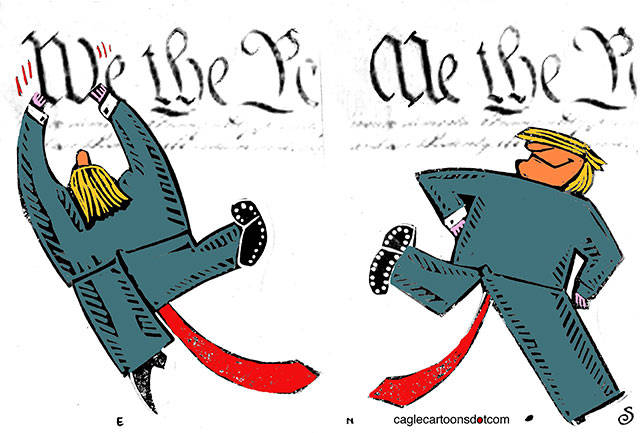 Trump’s 93rd week in office | In cartoons