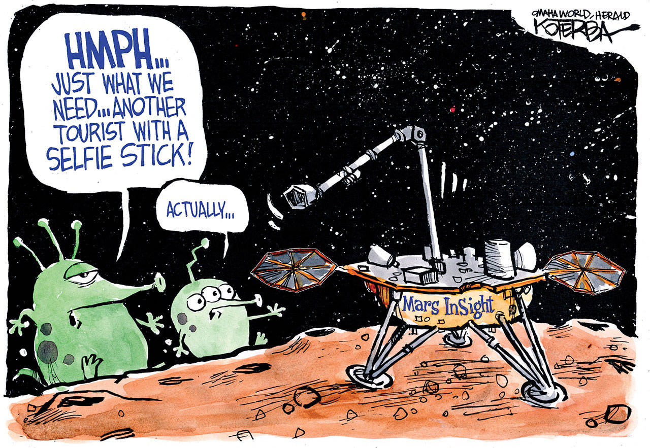 Today’s cartoon for Thursday, Dec. 6