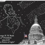 President George HW Bush | A Tribute to 41 in Cartoons