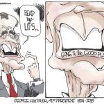 President George HW Bush | A Tribute to 41 in Cartoons