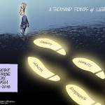 President George HW Bush | A Tribute to 41 in Cartoons