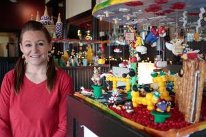 Return of the cookie queen: Doc’s gingerbread genius crafts Nintendo-themed holiday display