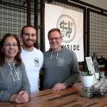 Luciano Marano | Bainbridge Island Review - The talented trio behind Highside Distilling: Matt and his parents Helen and Jeff Glenn.