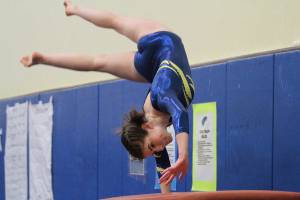 Bainbridge gymnasts start season with win