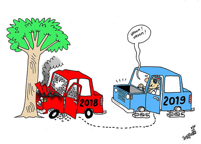 A New Year | In cartoons