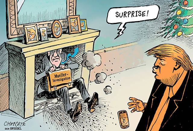 Trump’s 100th week in office | In cartoons
